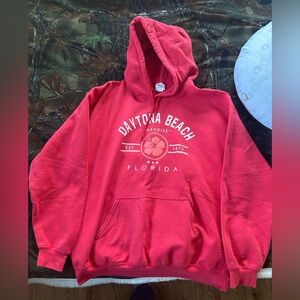 Pink Daytona Beach Hoodie
